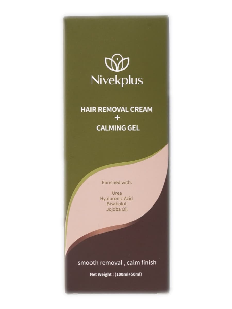 Hair Removal Cream + Calming Gel Kit